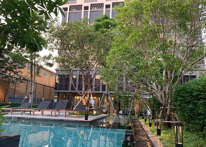 アパート S87 新房ramada Sukhumvit Bts 1bed Gym Swimming Wifi