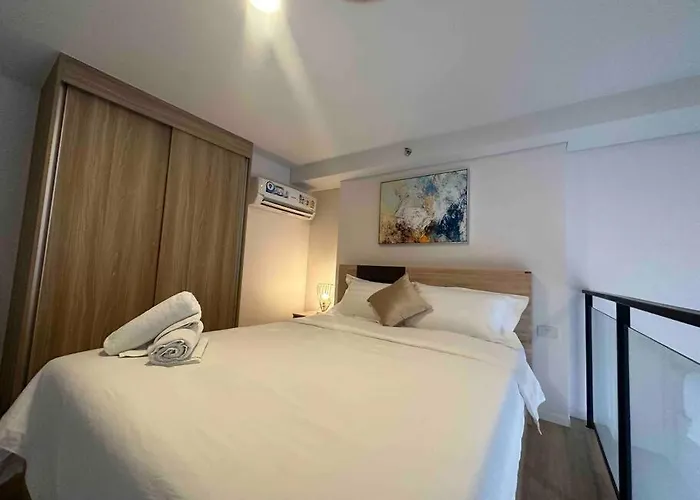 アパート S87 新房ramada Sukhumvit Bts 1bed Gym Swimming Wifi *